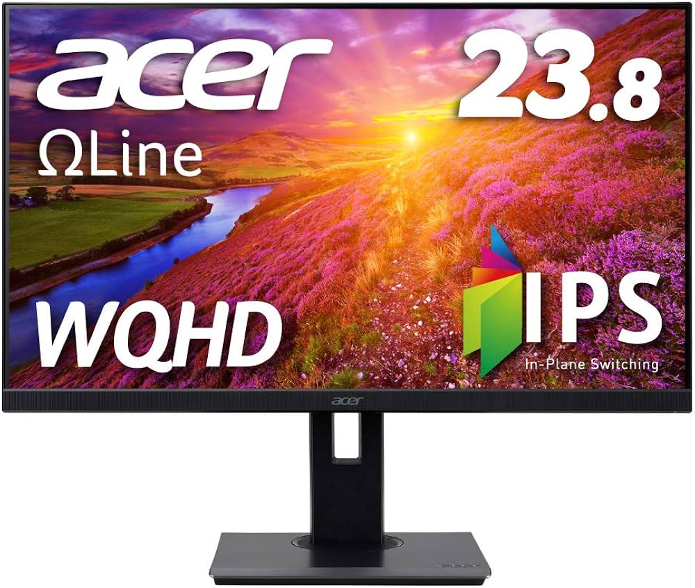 Amazon.co.jp: Acer WQHD液晶ディスプレイ OmegaLine B247YUbmiipprx