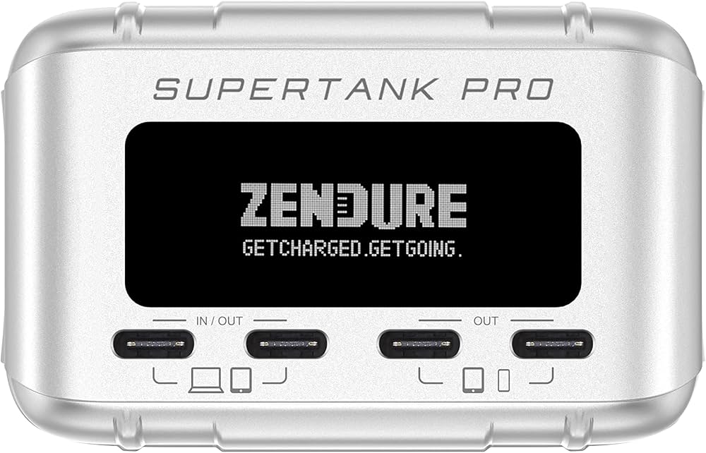 Zendure - Supertank Pro 26800mAh - Silver : Buy Online at Best