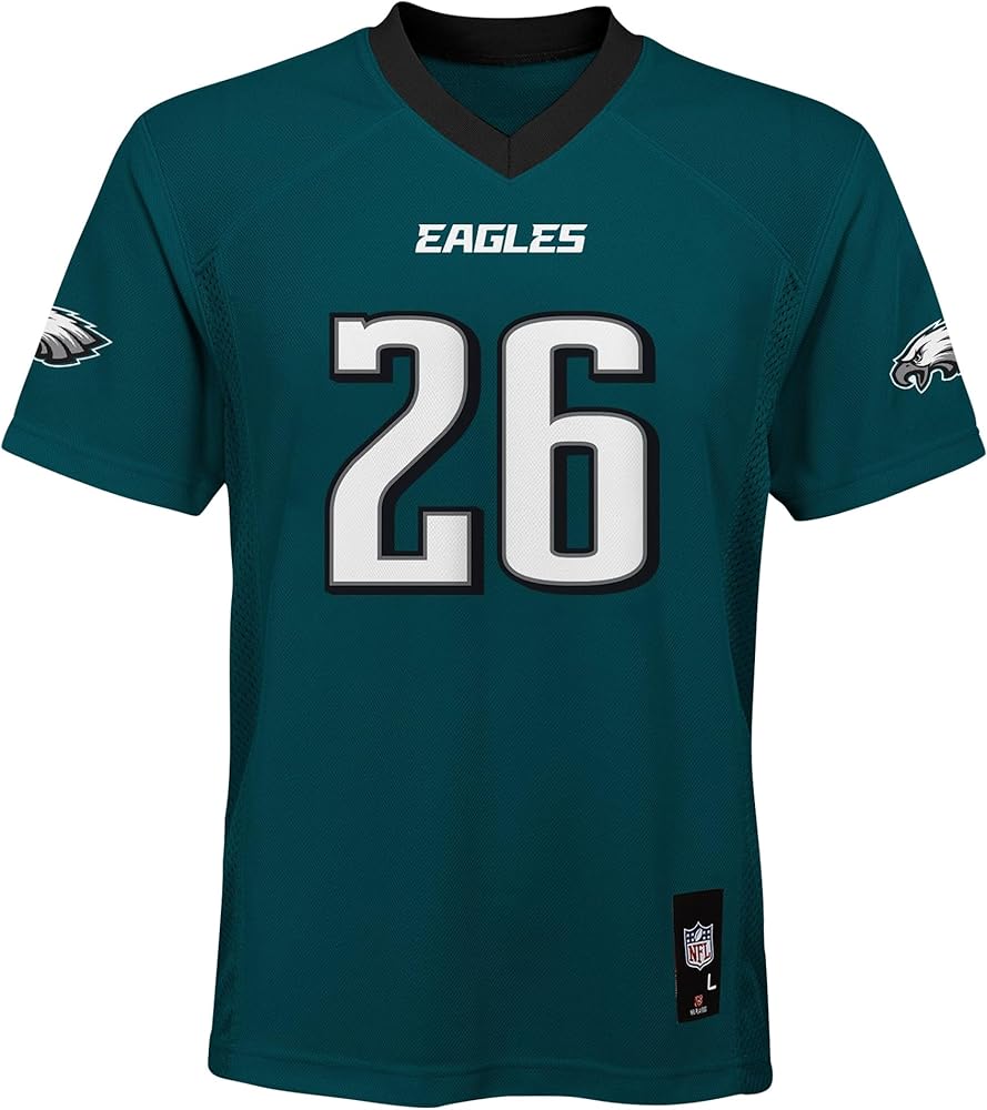 Amazon.com: Youth Saquon Barkley Midnight Green Philadelphia