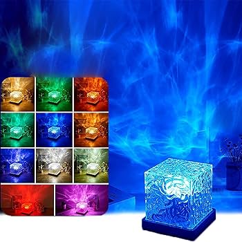 Amazon.co.jp : NOVSKI クリスタルテーブルランプ、オーロラオーロラ