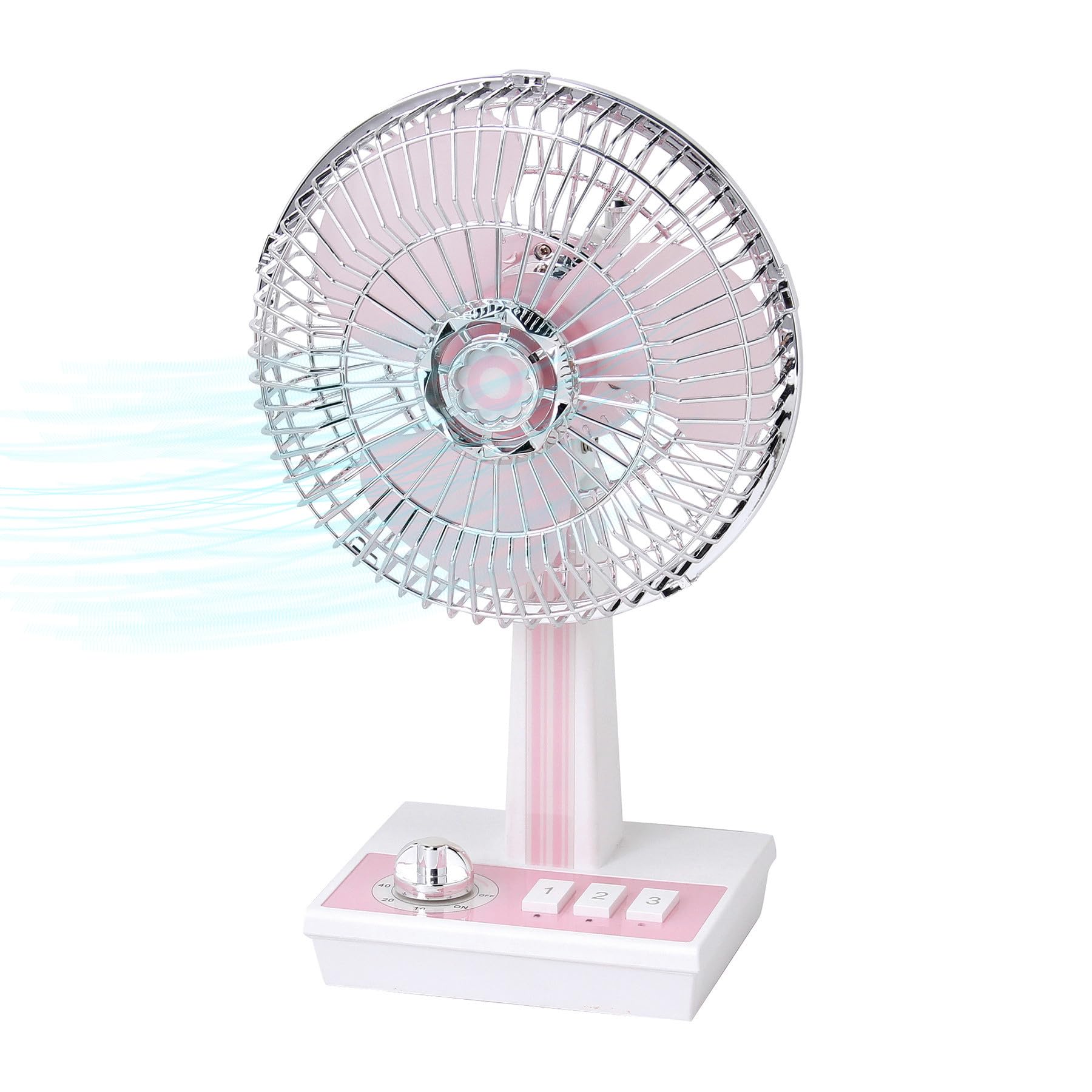 Amazon | SPICE OF LIFE(スパイス) レトロファン 卓上扇風機 ピンク