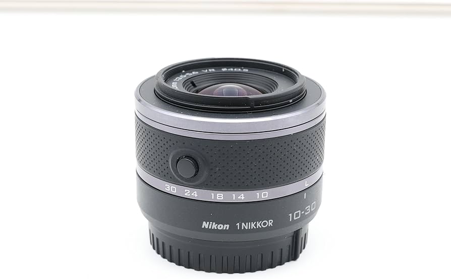Amazon.com : Nikon 1 NIKKOR VR 10-30mm f/3.5-5.6 Lens (Black