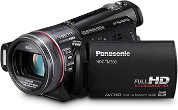 Amazon.com : Panasonic HDC-TM300 Twin Media HD Camcorder (Black