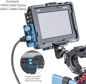 Amazon | Blackmagic Video Assist 5インチ 12G / 3G用モニターケージ