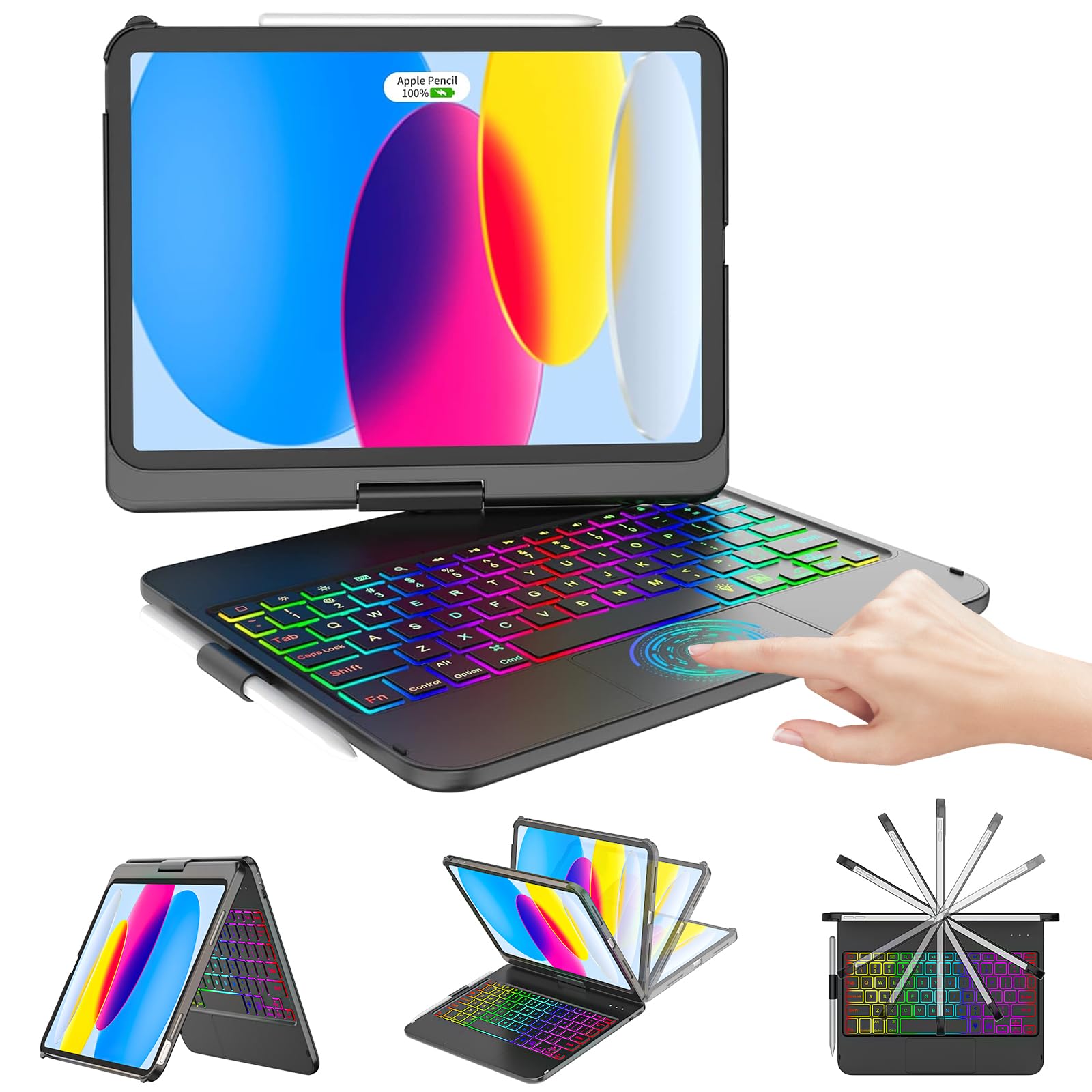 Amazon.com: CC Store for iPad (A16) 11th 10th Generation Case with