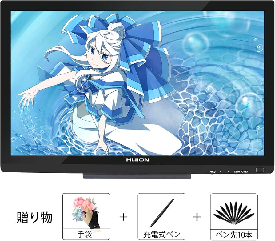 Amazon.co.jp: HUION GT-220 V2 IPS液晶21.5インチ液晶ペンタブレット