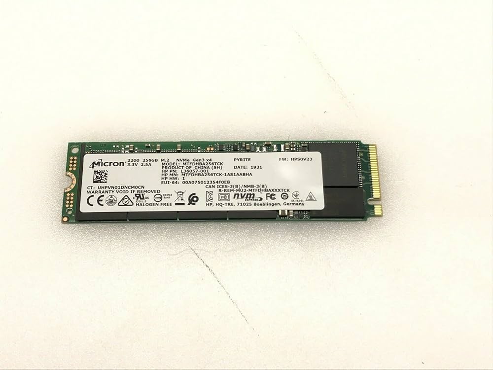 Amazon | Oydisen Micron 256GB PCIe NVMe M.2 2280 SSD 内蔵ソリッド