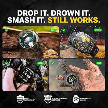 Amazon.com: CARBINOX Blaze Smart Watch with GPS – Rugged Fitness