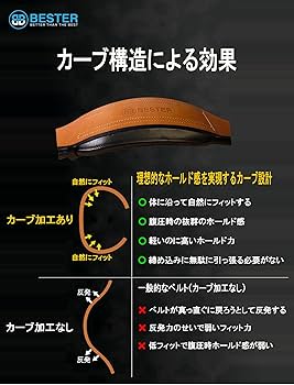 Amazon | BESTER ベスター トレーニングベルト 筋トレベルト レザー 一