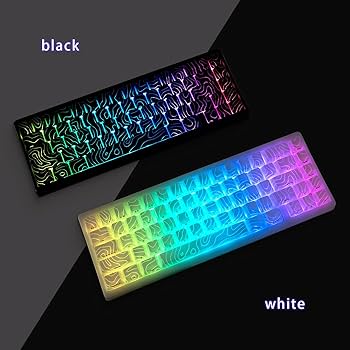 Amazon | LOFEI XVX M67 メカニカルキーボード 等高線 透明 キー