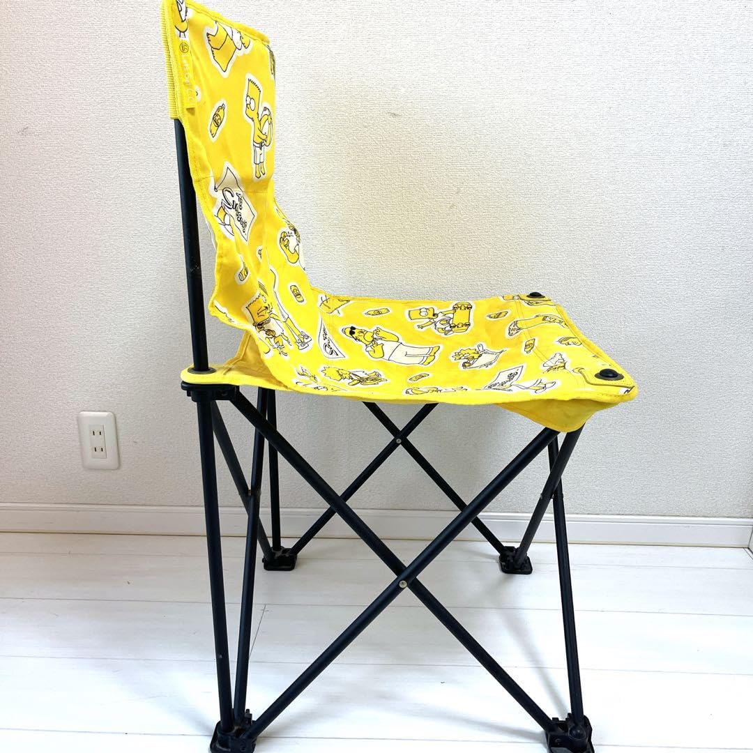 Amazon｜CCレモン シンプソンズ 折り畳み椅子 チェア アウトドア