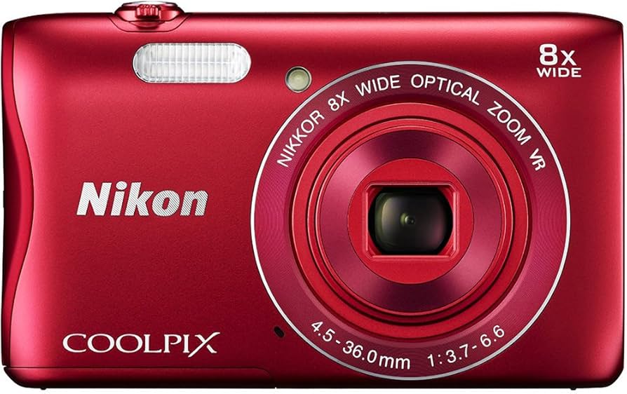 Amazon.com : Nikon COOLPIX S3700 Digital Camera with 8x Optical