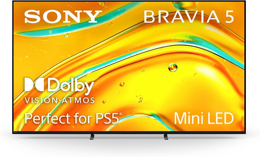 Amazon.com: Sony BRAVIA 5 65 Inch TV, Mini LED, 4K Smart Google TV