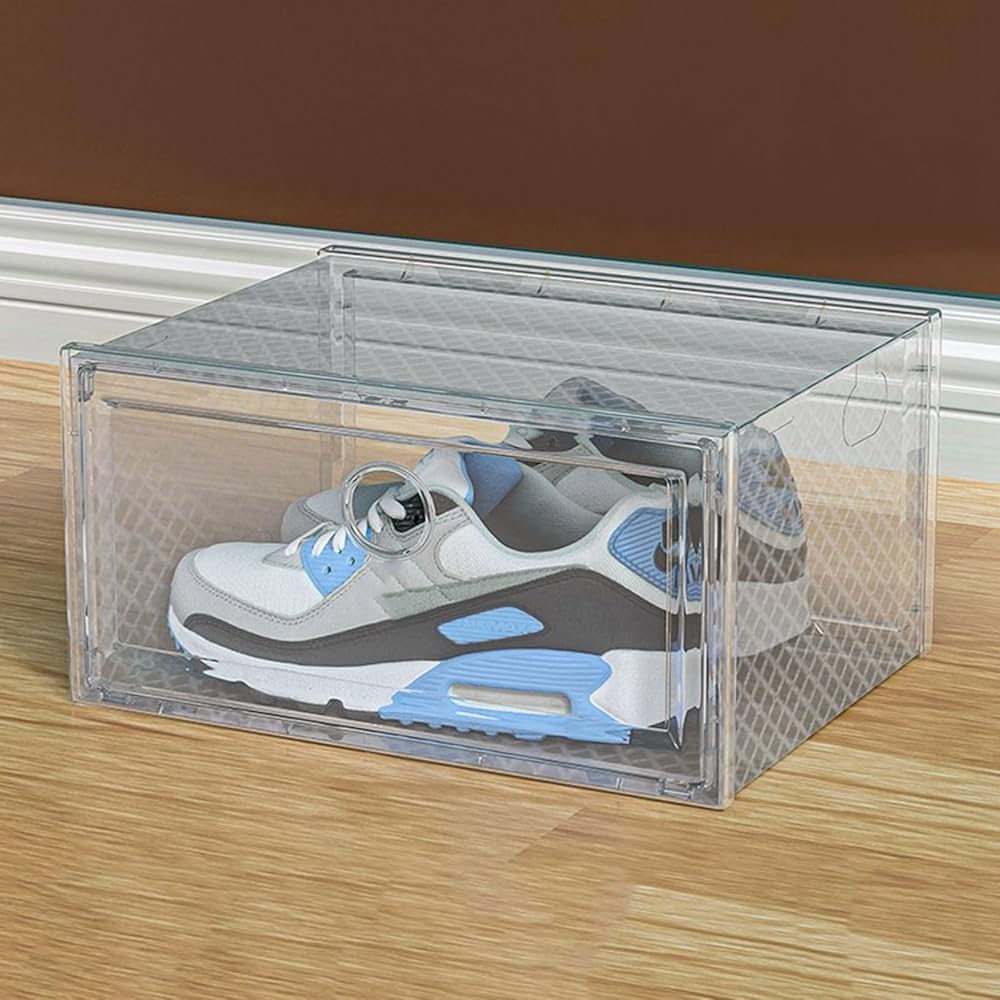Amazon.co.jp: シューズボックス クリア シューズラック 引き出し 透明