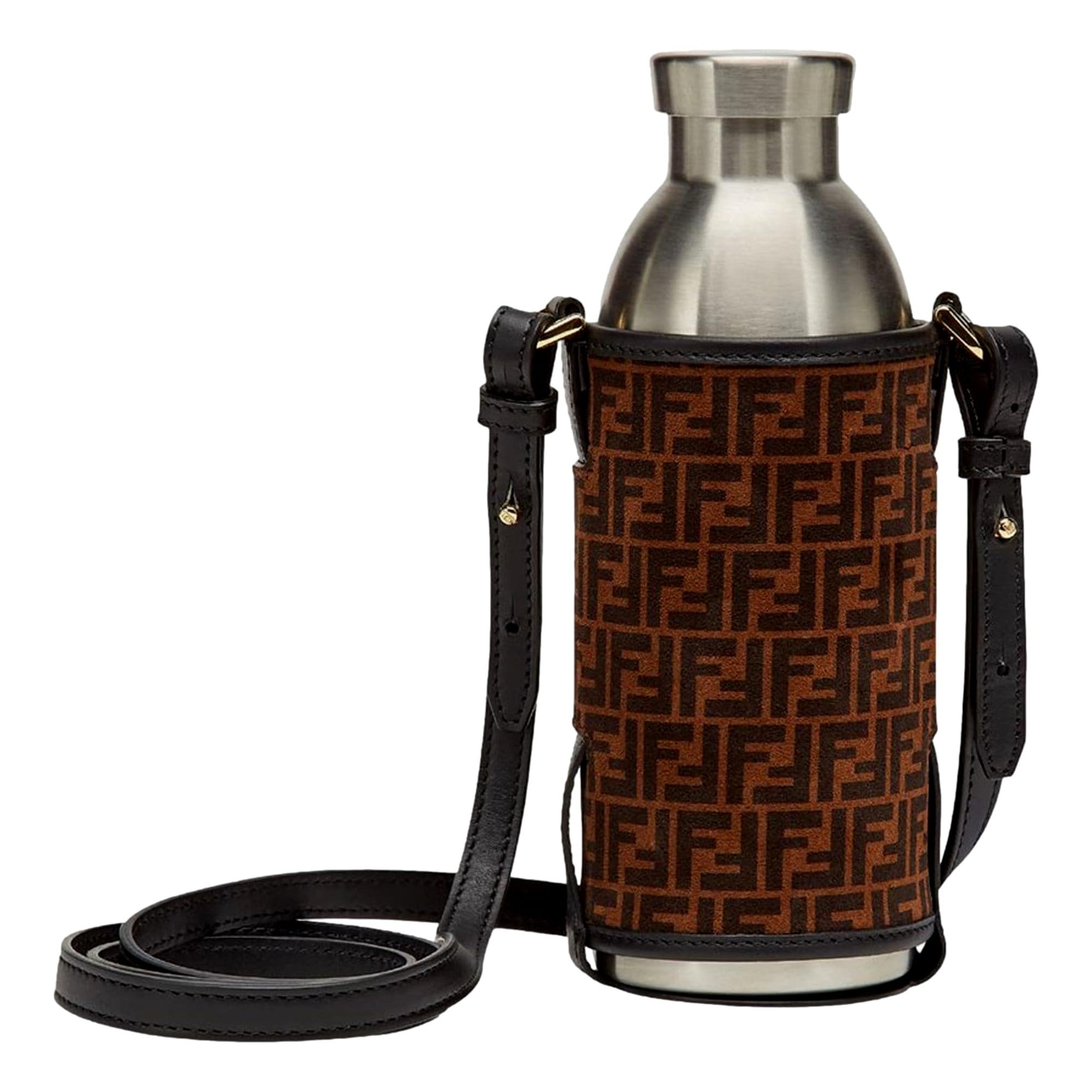 Amazon.com: FENDI x 24 Bottles FF Print Suede Bottle Holder
