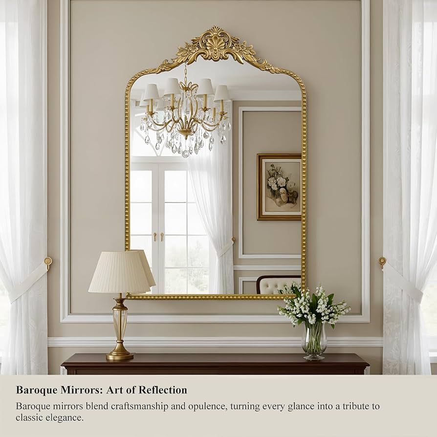 Amazon.com: G-LEAF Vintage Baroque Mirror 24