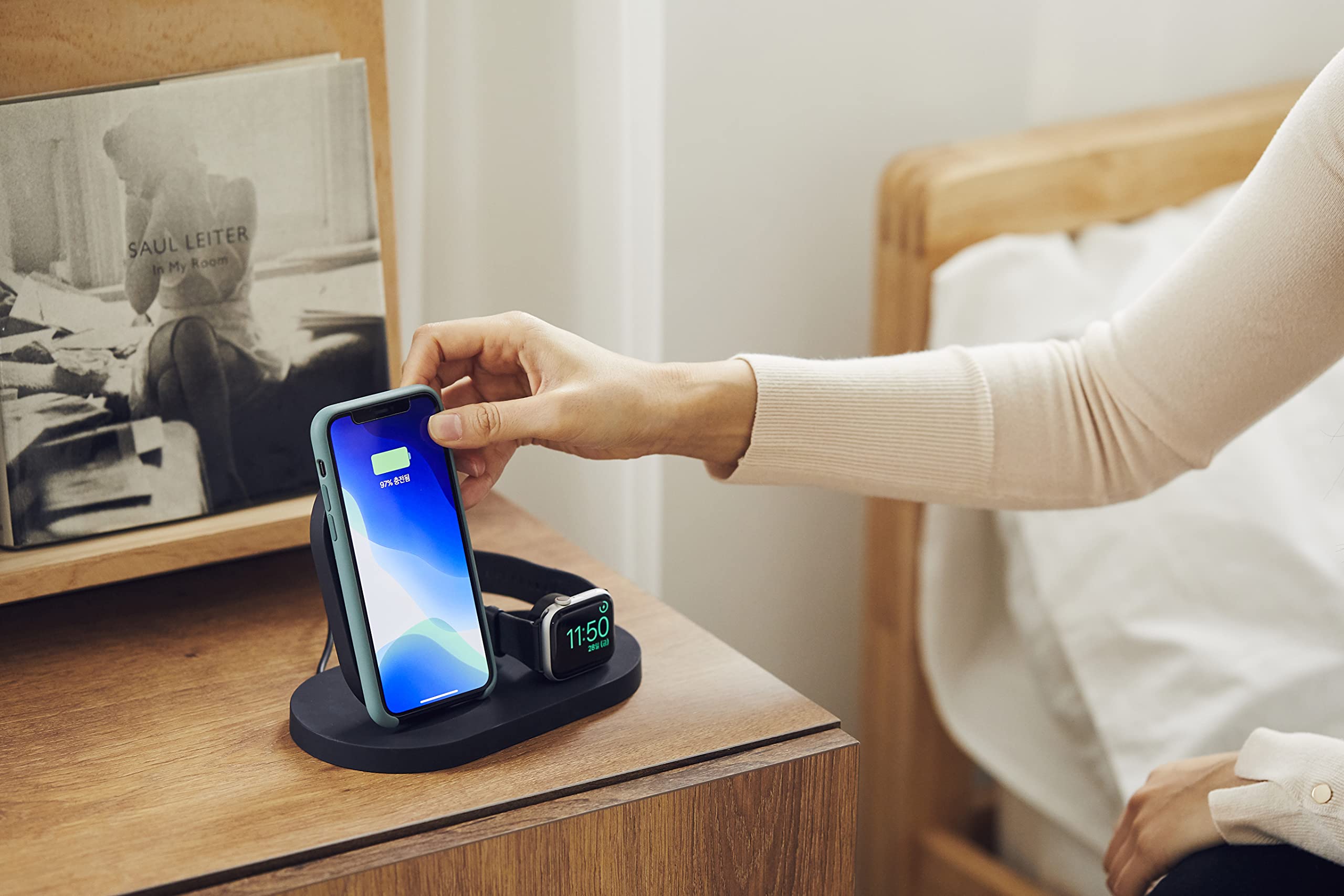 Amazon.co.jp: Belkin ワイヤレス充電スタンド 3 in 1 iPhone / Apple