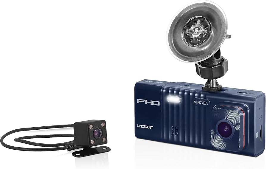 Amazon.com: Minolta Dash Camera – 3-Channel 1080P Car DVR with