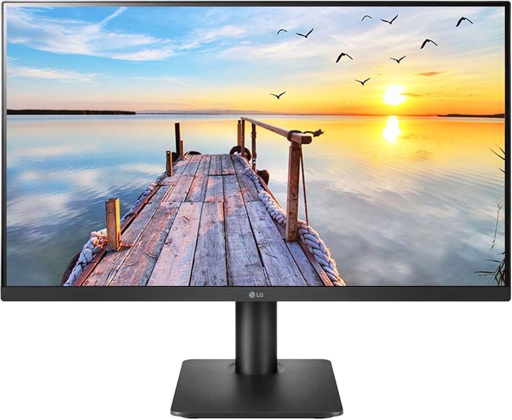LG 27 inch (68.6 cm) IPS FHD (1920 x 1080), HDR 10, Height Adjust
