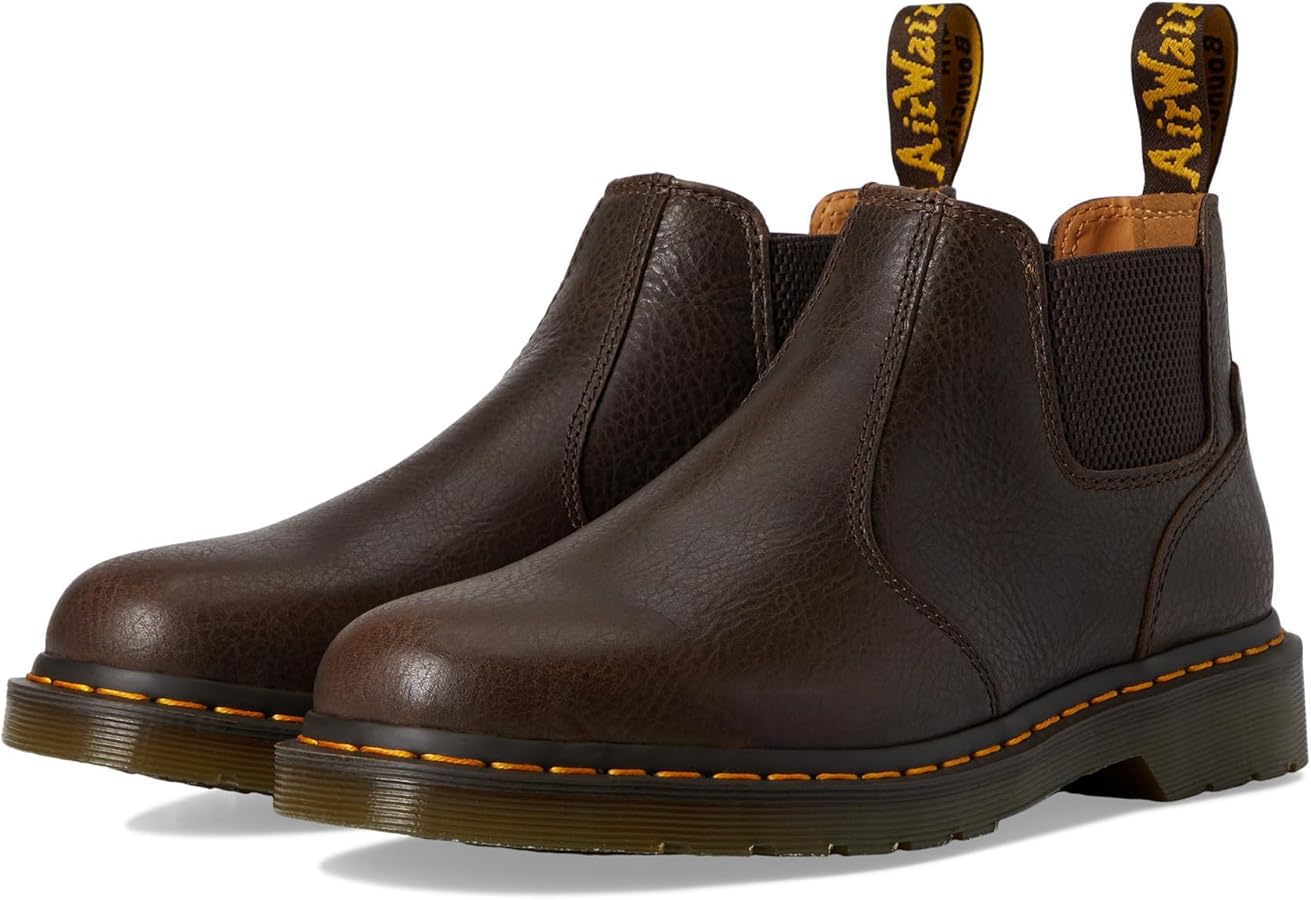 Amazon.com | Dr. Martens Unisex 2976 Lo Chelsea Kelp Brown UK 3