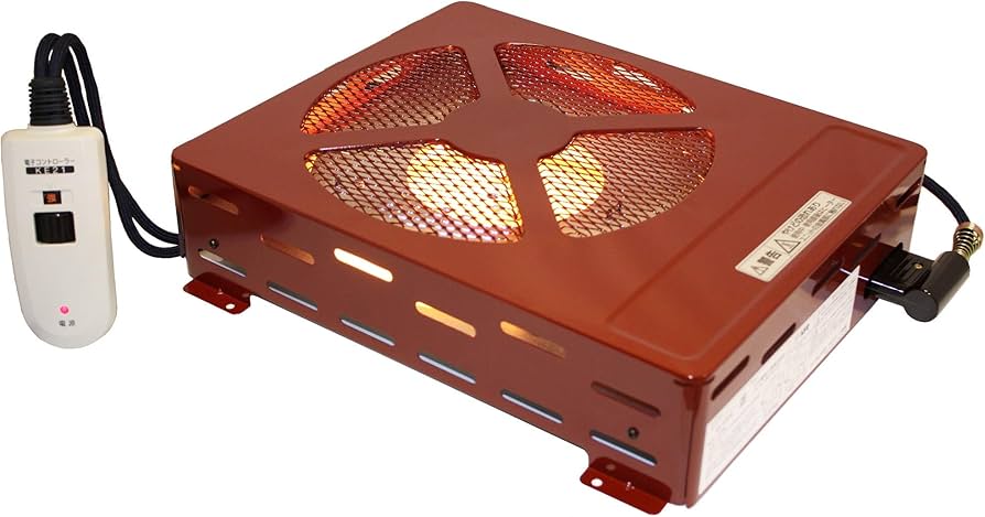 Amazon | メトロ 堀こたつヒーター 手元温度コントロール式 薄型タイプ