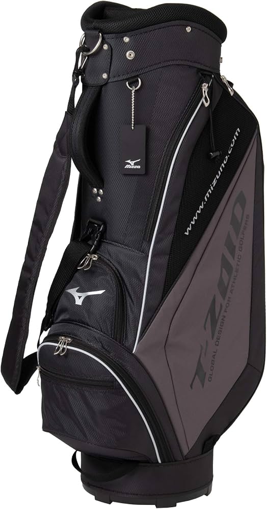 Mizuno 5LJC179300 T-ZOID Golf Caddy Bag, Men's, Lightweight