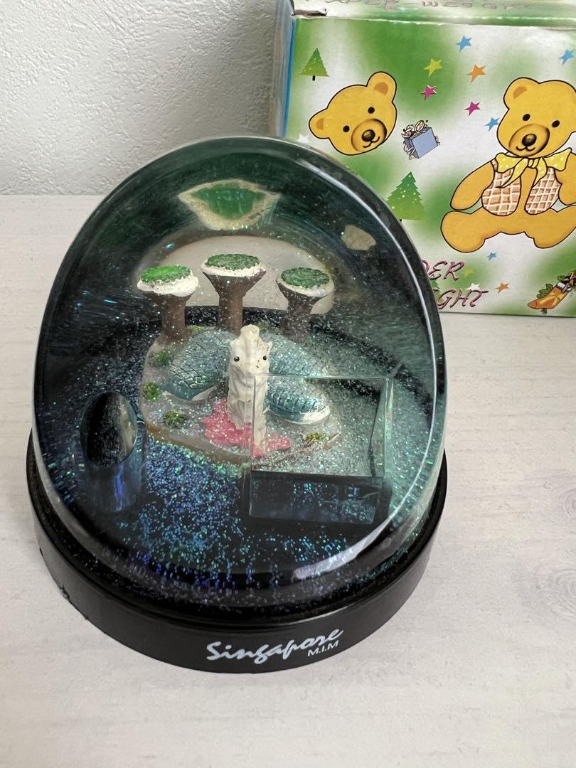Amazon.co.jp: シンガポール マーライオン スノードーム ペンスタンド