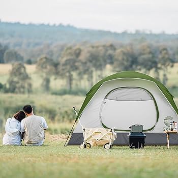 Amazon.co.jp: Gonex 軽量 キャンプ テント 2人用 / 4人用 二重層