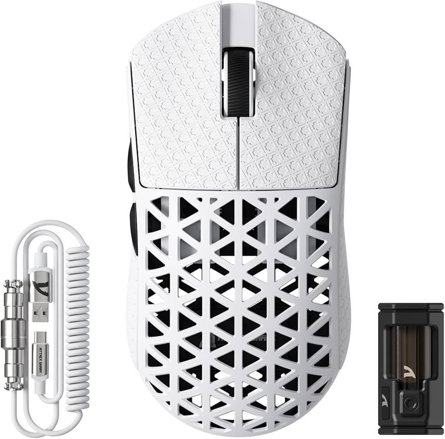 Amazon | ATTACK SHARK R5Ultra 無影 カーボンファイバー製無線