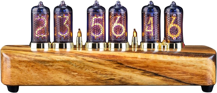 Amazon.com: Authentic Nixie Tube Clock with Replaceable IN-8-2
