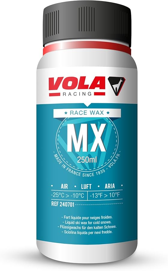 Amazon.co.jp: VOLA ボラ リキッド ワックス MX NO FLUOR BLUE 250ml
