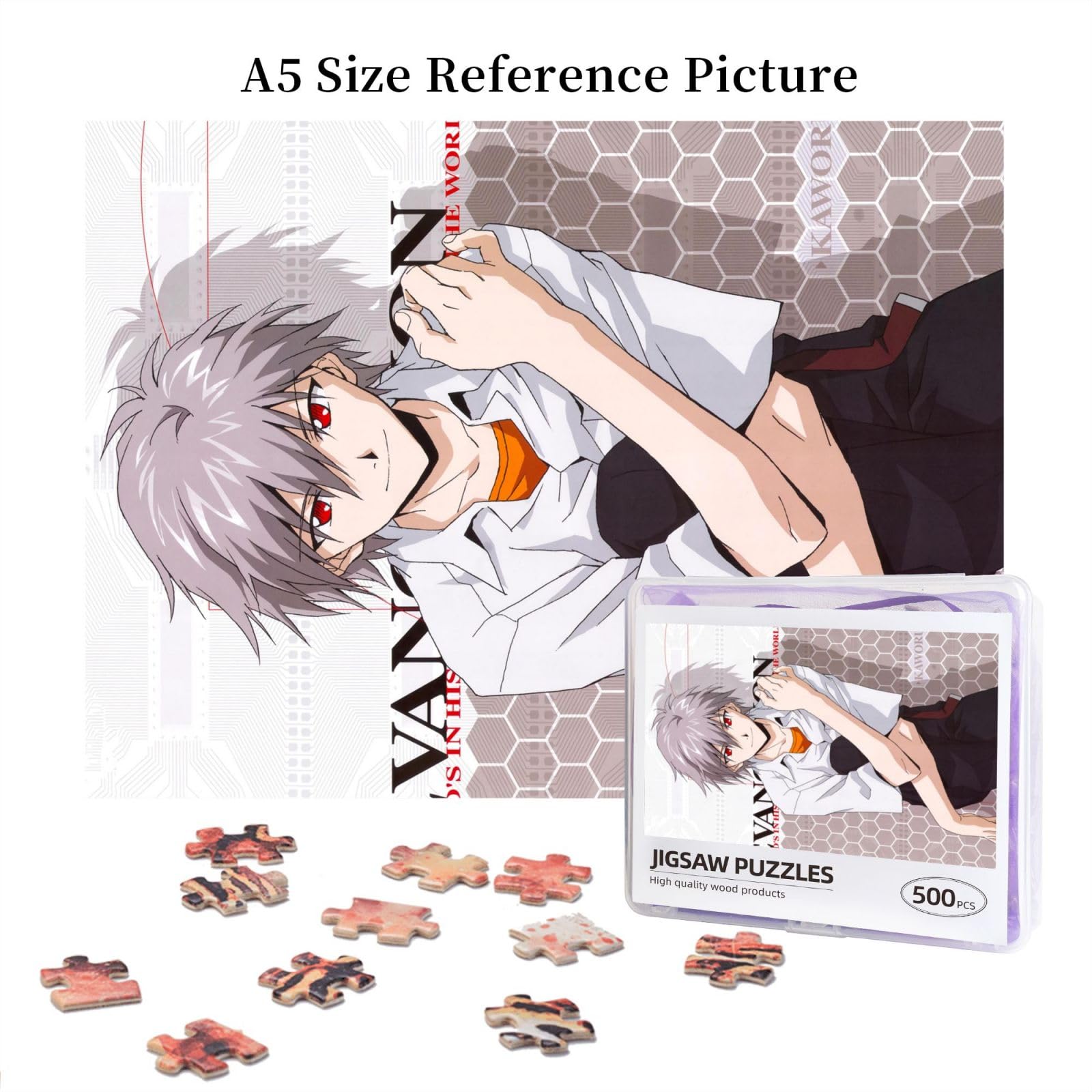 Amazon.co.jp: ジグソーパズル 新世紀エヴァンゲリオン 渚カヲル Eva