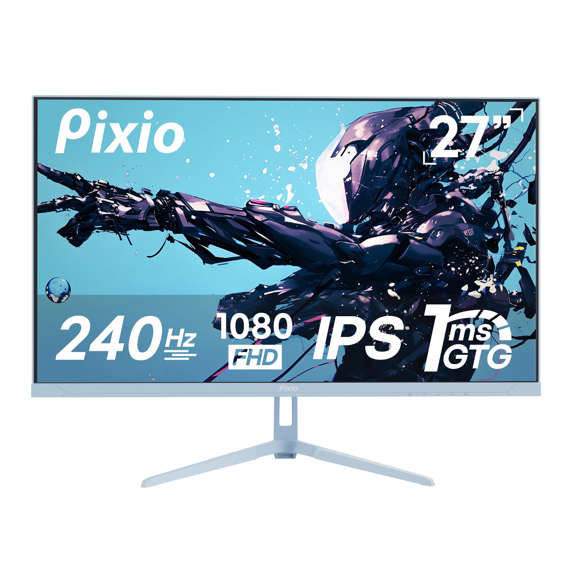 Amazon.com: Pixio PX279 Wave Blue 27 inch 240Hz Refresh Rate FHD