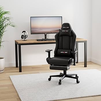 Amazon.co.jp: Gtracing ゲーミングチェア オットマン オフィスチェア
