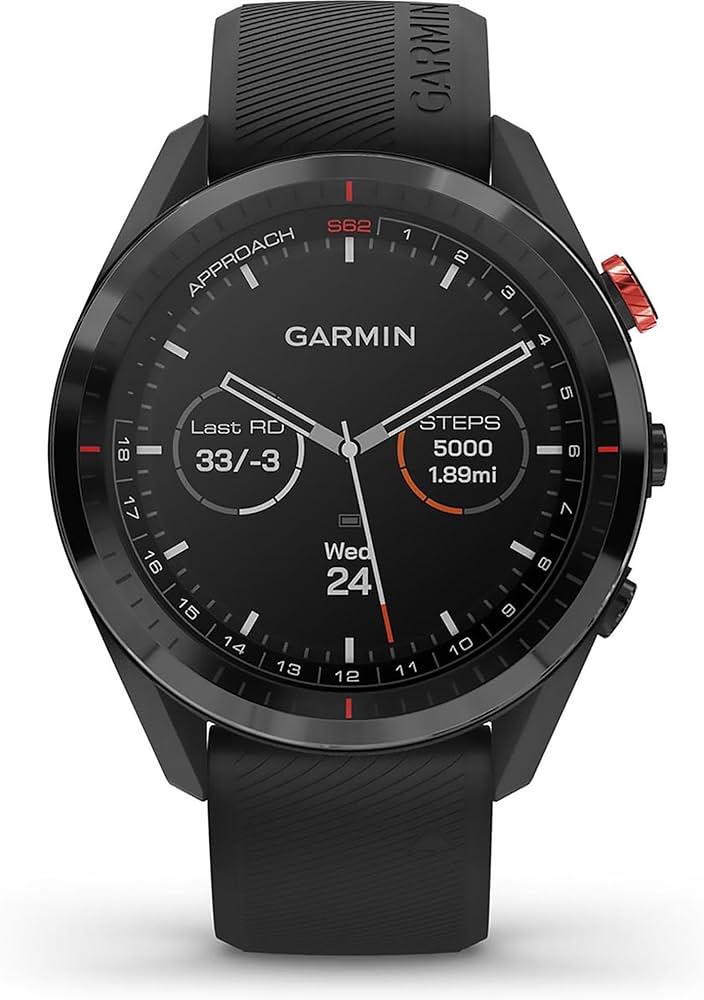 Amazon.com: Garmin Approach S62, Premium Golf GPS Watch, Built-in