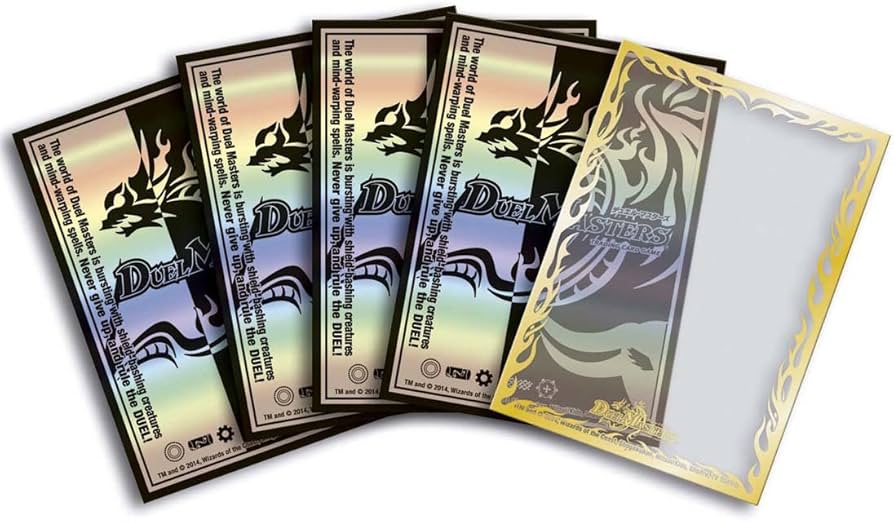 Amazon | デュエル・マスターズ ベーシックカードプロテクト 闇文明ver