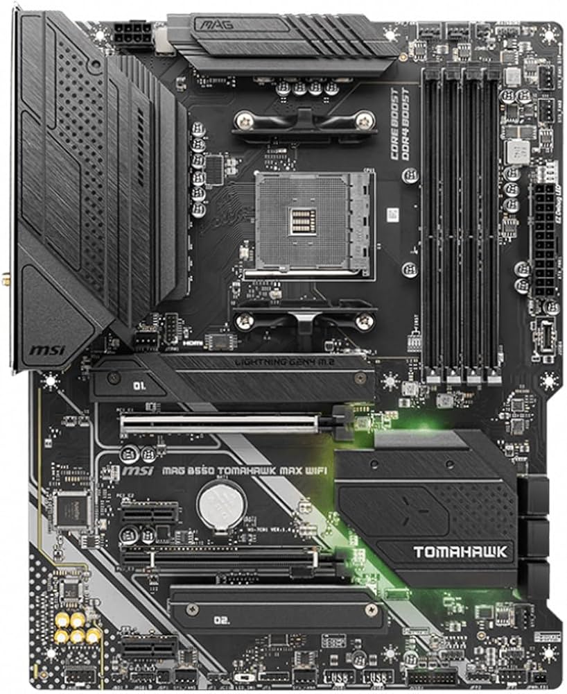 Amazon | MAG B550 Tomahawk MAX WiFi Gaming Motherboard (AMD AM4