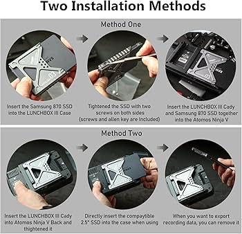 Amazon.com: Lunchbox III 870EVO SSD Case Compatibe for Atomos