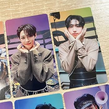 Amazon.co.jp: スキズ THE SOUND サイン入り 縦長トレカ8枚セット