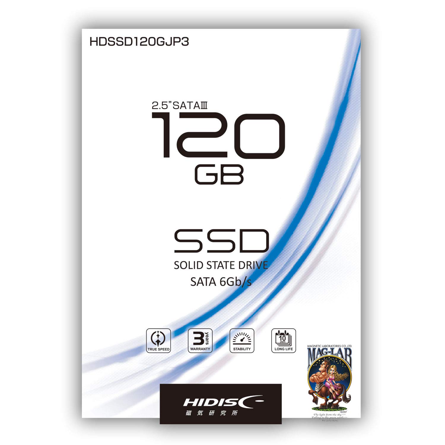 Amazon | HIDISC 2.5インチ 内蔵型SSD 120GB SATA6Gb/s 7mm
