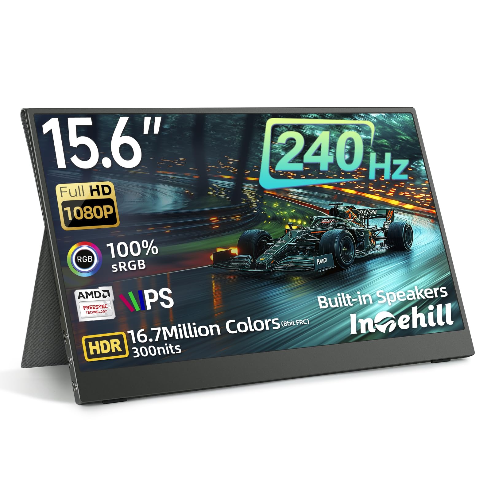 Amazon.co.jp: Intehill モバイルモニター 240Hz 15.6インチ Fast IPS