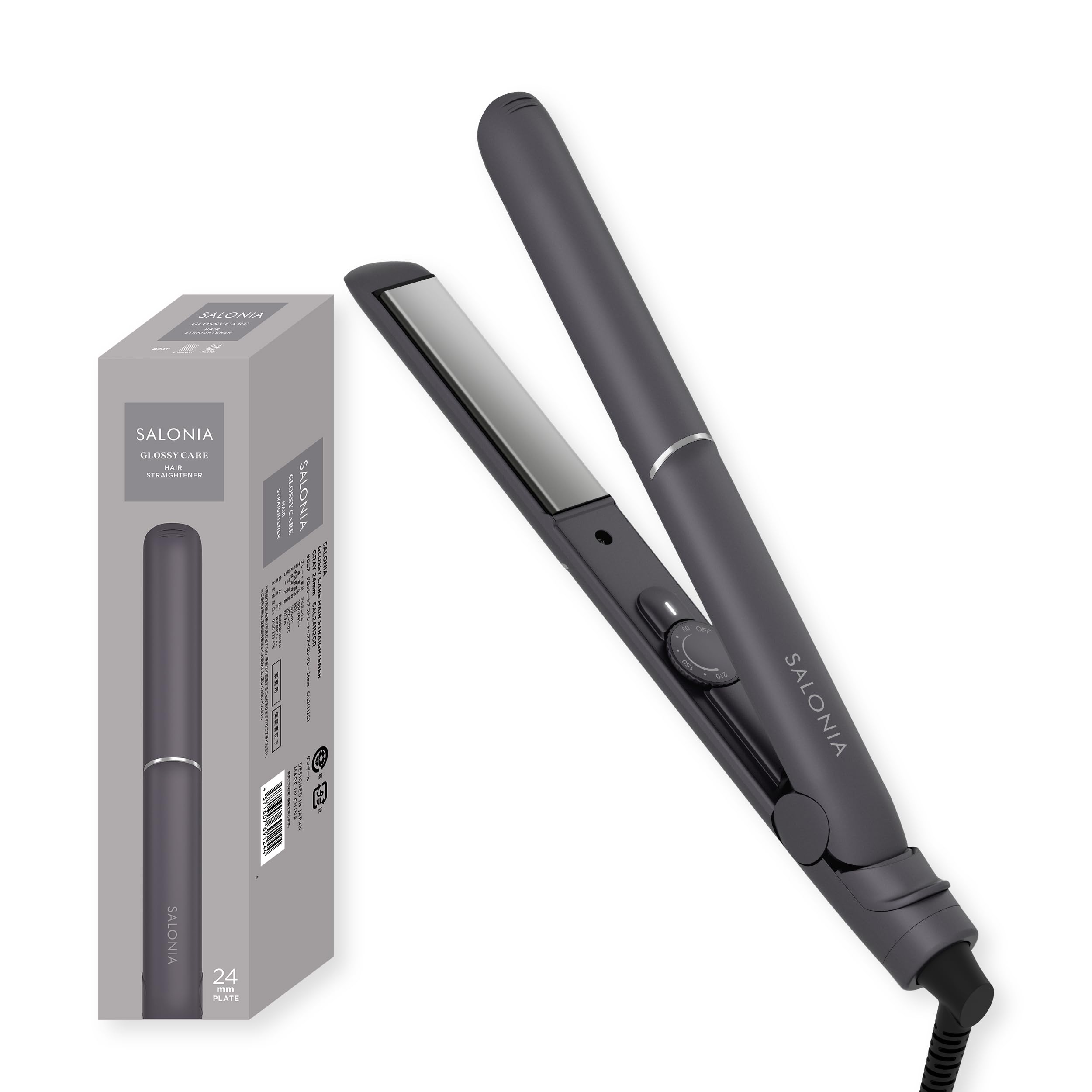 Amazon.co.jp: SALONIA Salonia Glossy Care Straight Iron Hair Iron