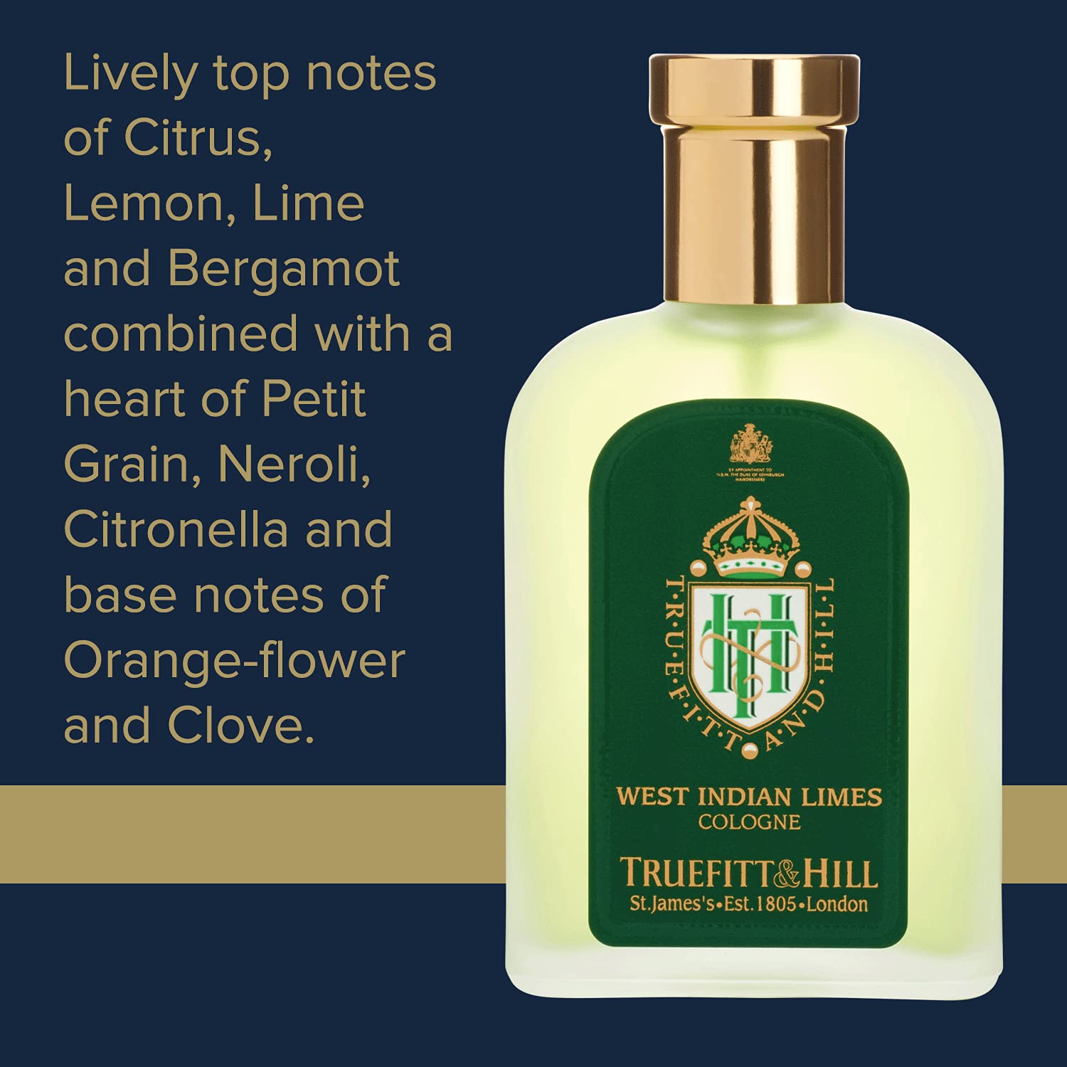 Amazon.com : Truefitt & Hill Luxury Cologne - West Indian Limes