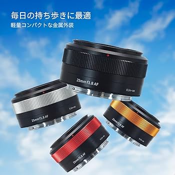 Amazon.co.jp: SG-image AF 25mm F1.8 II APS-C Eマウント ソニーE互換