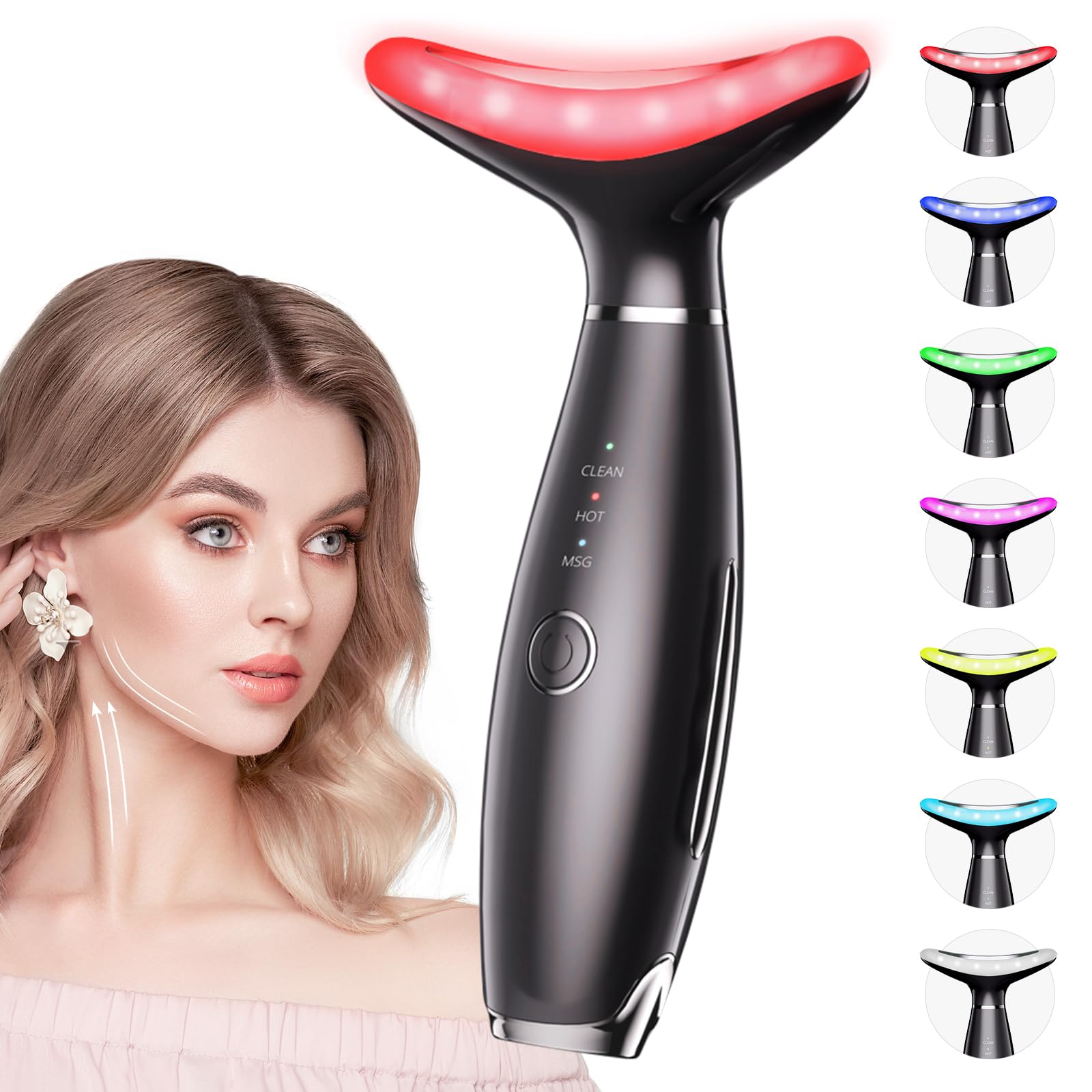 Amazon.com: Dopsikn 7 Color Galvanic Machines - Red Light Therapy