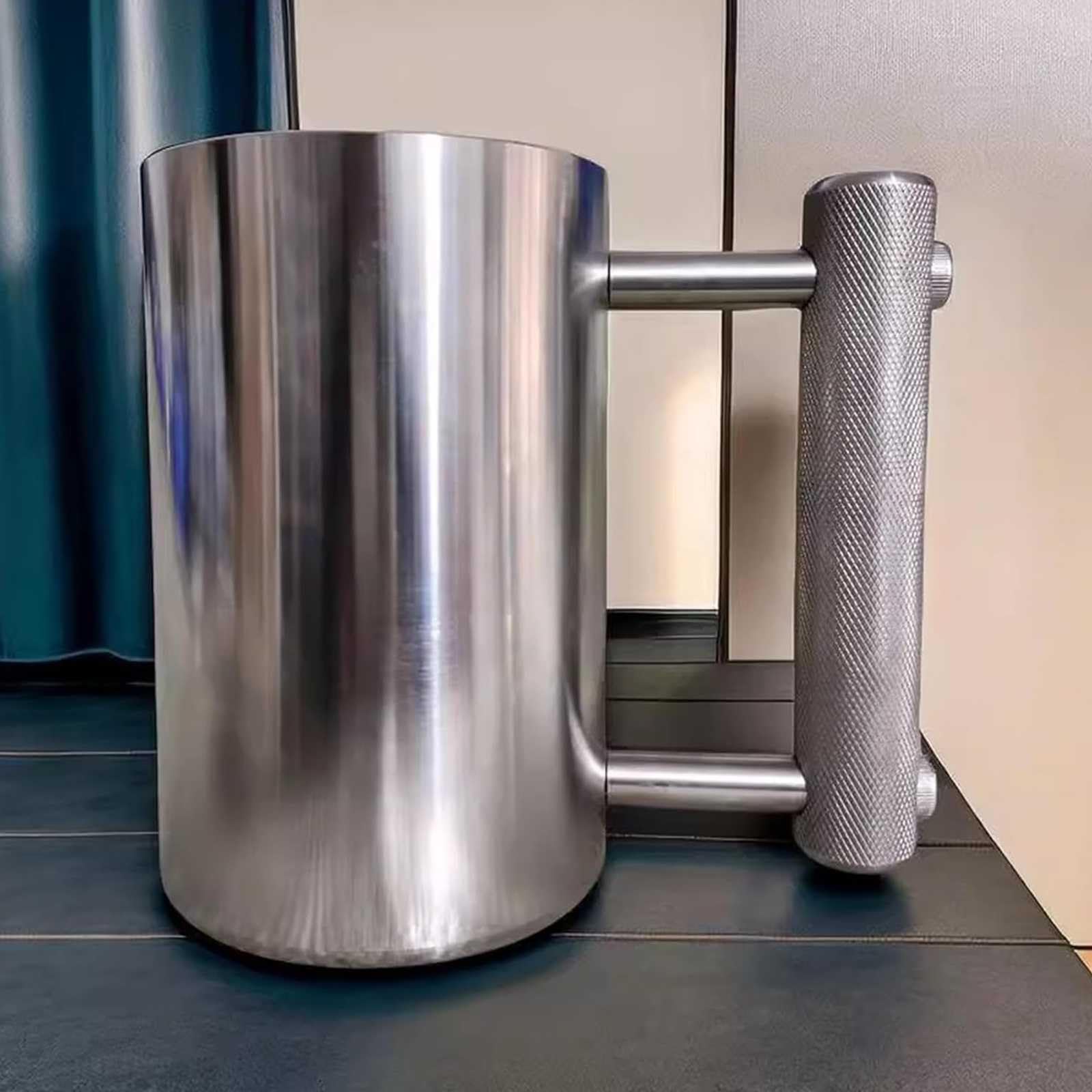 Amazon.co.jp: ステンレス鋼8kgヘビーダンベルカップ、太りすぎ