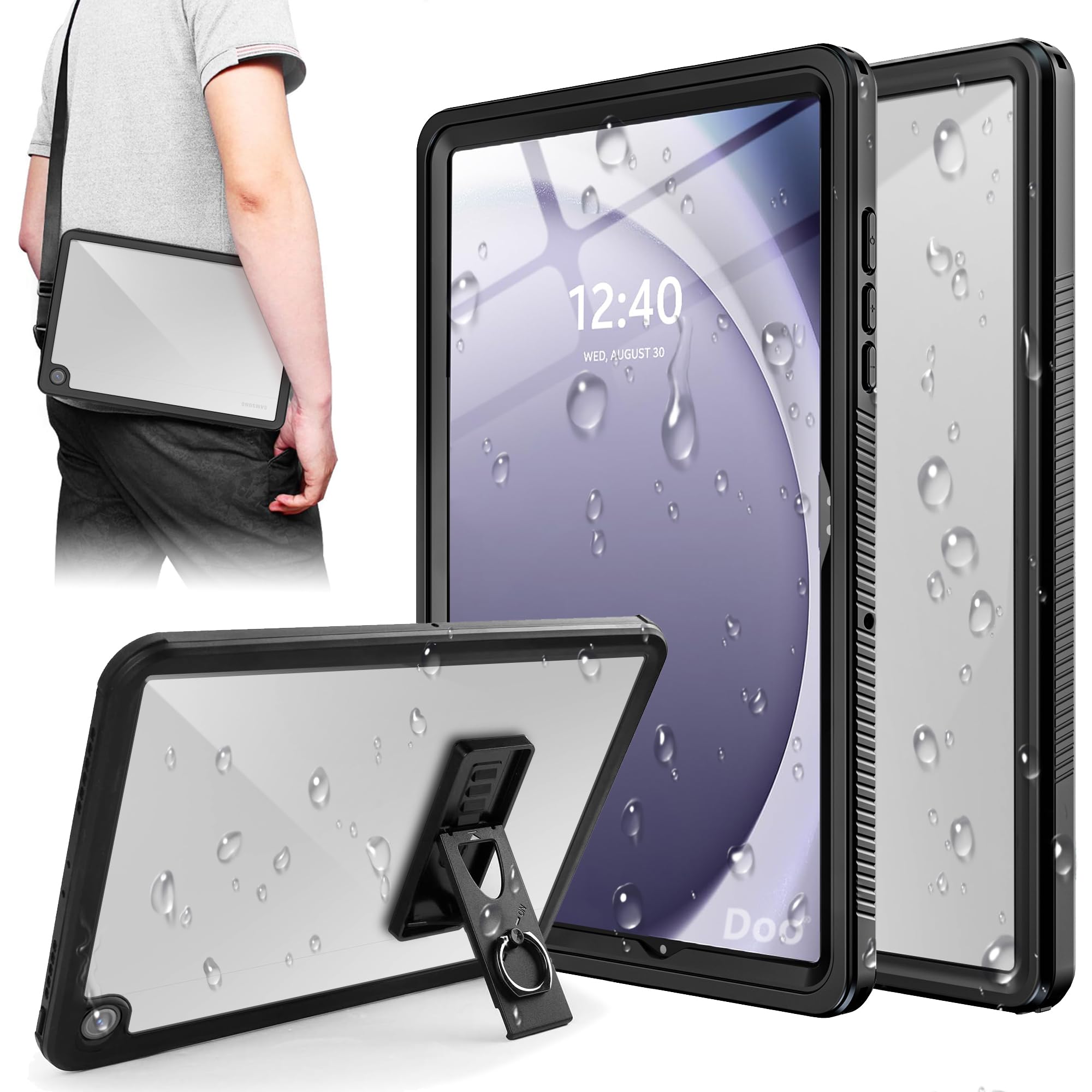 Amazon.co.jp: 「Doo」軽量型 Galaxy Tab A9+ 完全防水ケース Galaxy