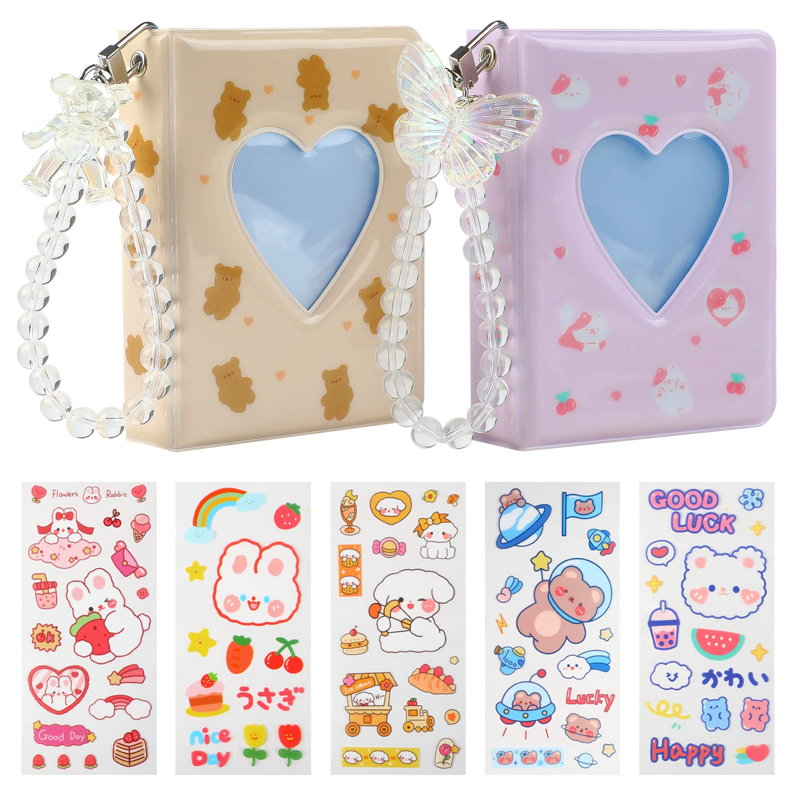 Amazon.com: CCINEE 2Pcs Kpop Photocard Holder Book, Mini Kpop