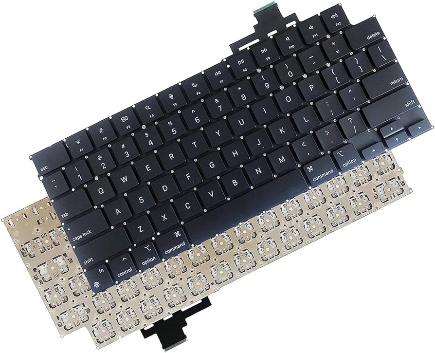 Amazon.com: New A2681 US Keyboard with Flex Cable Replacement for