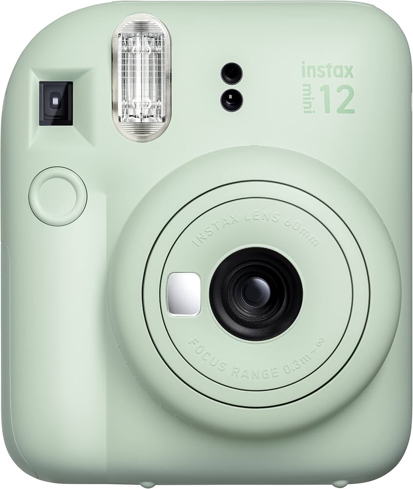 Amazon.co.jp: Fujifilm Instax Mini 12 Instant Camera, Mint Green
